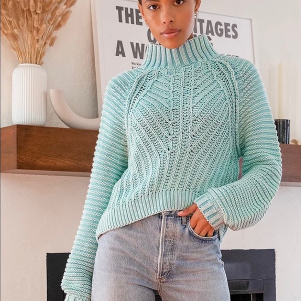 NWT Free people sweetheart sweater